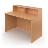 Стол для выдачи книг без тумбы  библиотечный (стол-барьер)