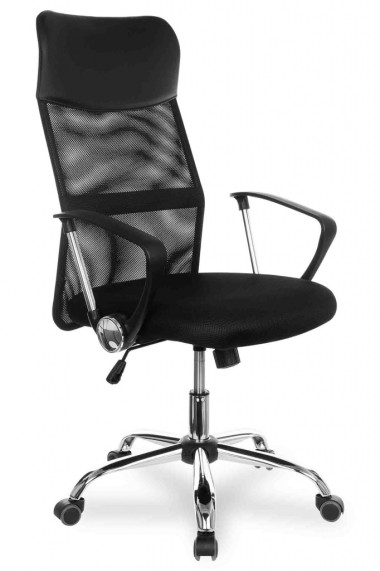 Кресло компьютерное College CLG-935 MXH Black(Чёрный) &mdash; Аэлита