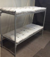 Кровать металлическая двухъярусная 1900*700